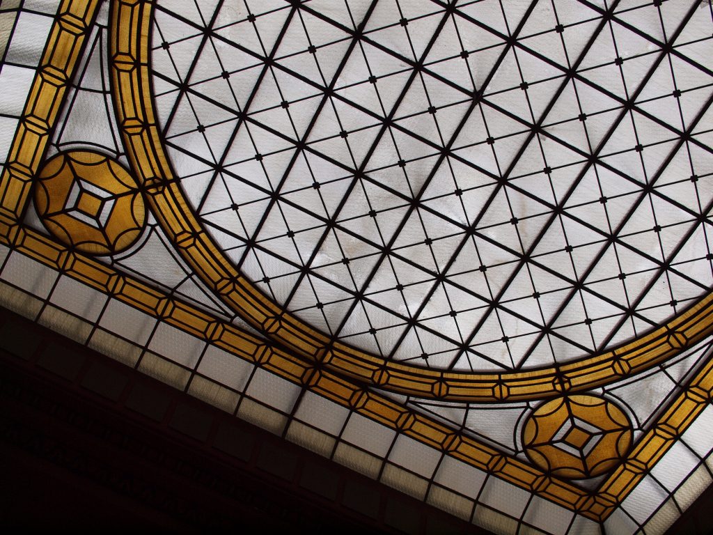 leipzig main station ceiling